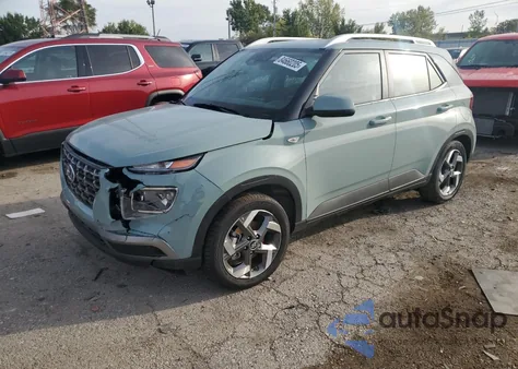 2025 Hyundai Venue Sel из США, поврежденный, VIN KMHRC8A36SU372424